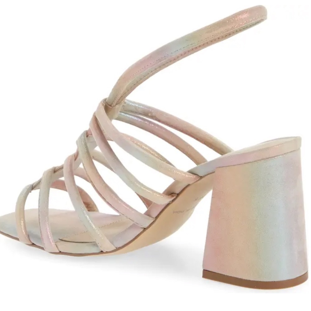 Free People Colette Sandal Rainbow Metallic - Picture 3 of 15